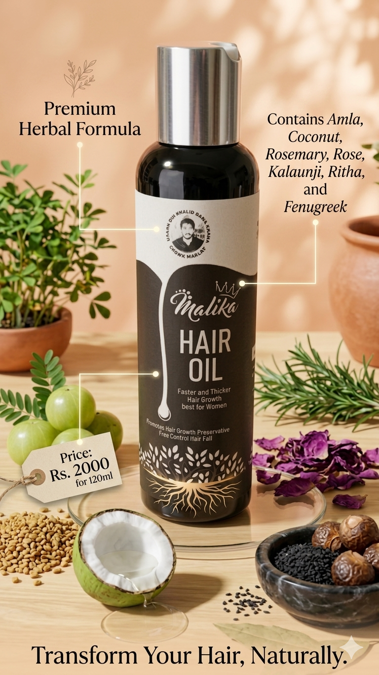 Malika hair oil