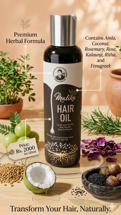Malika hair oil