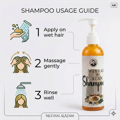 Mughal E Azam shampoo
