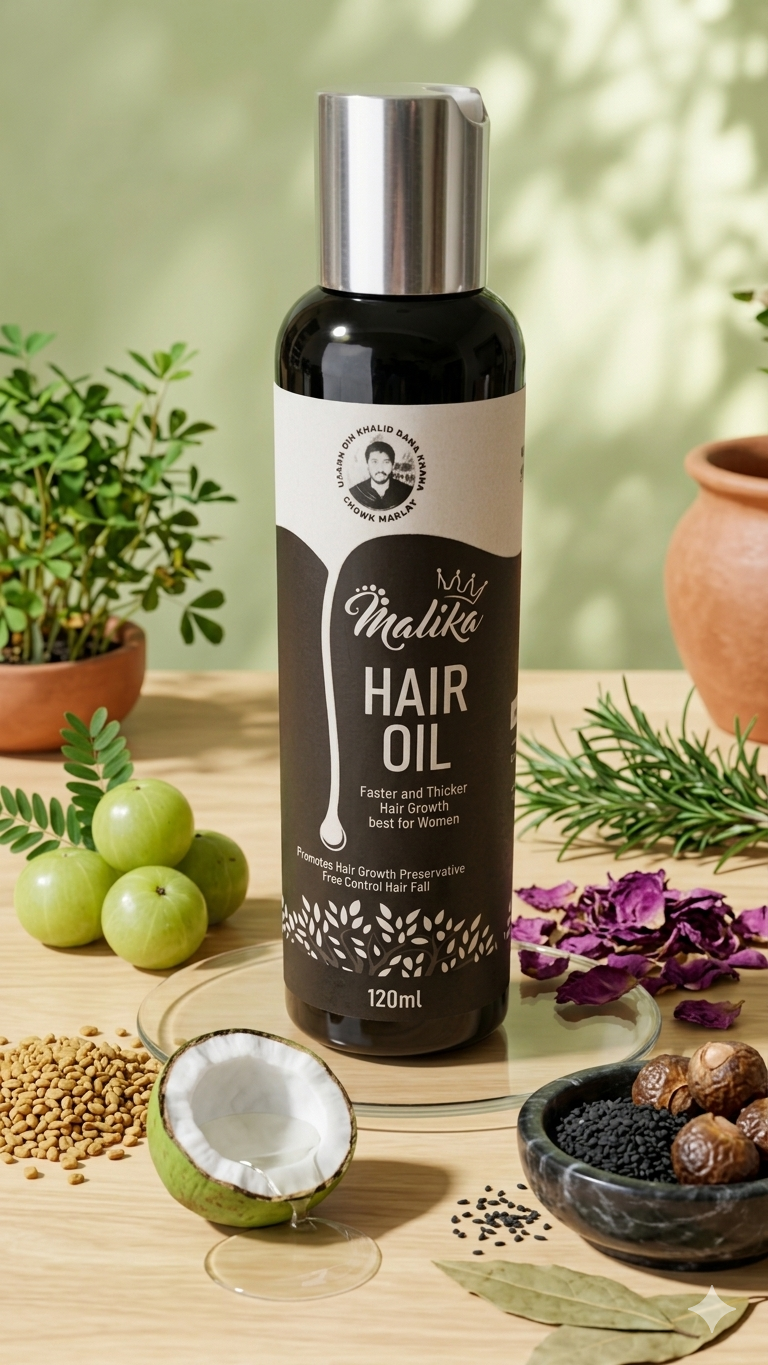 Malika hair oil
