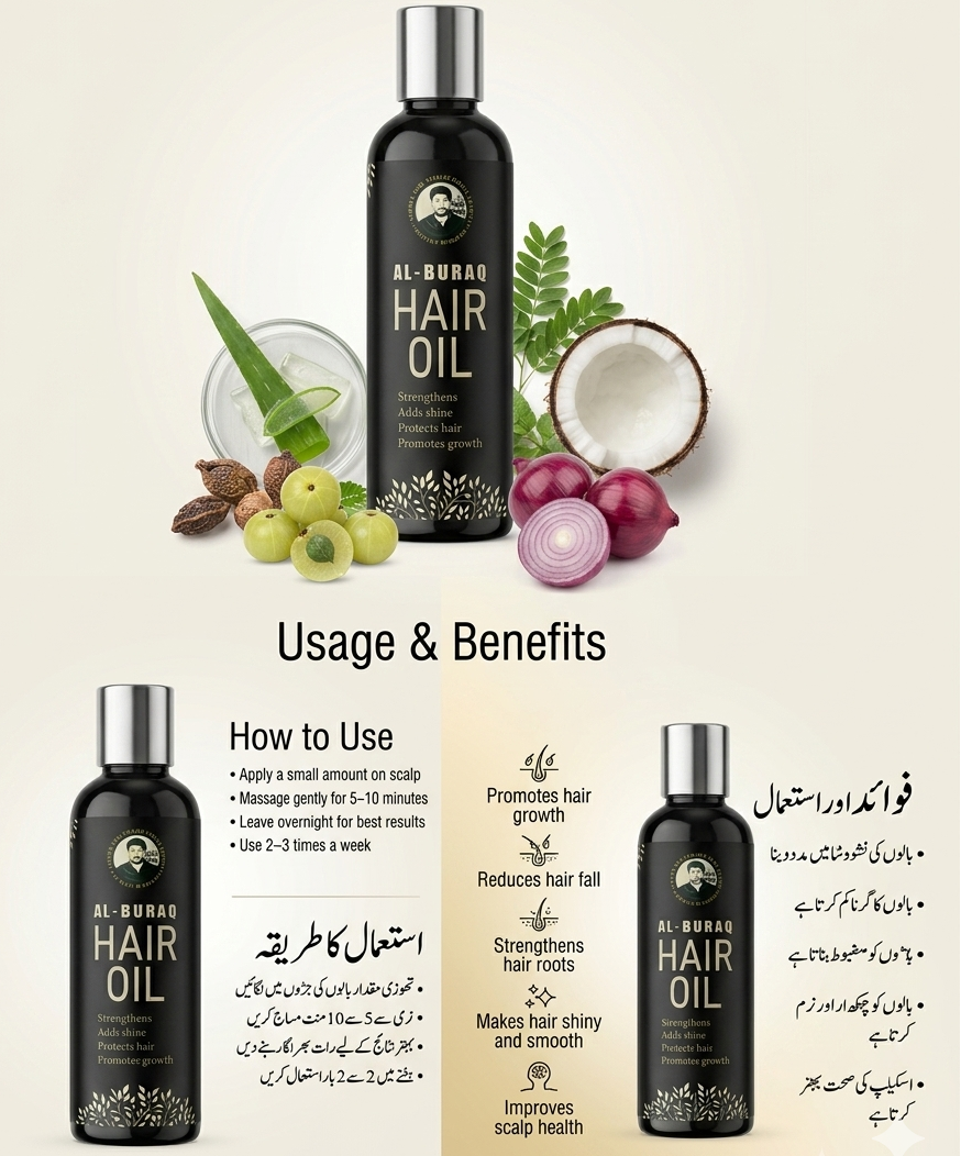 Al- Buraq Hair oil