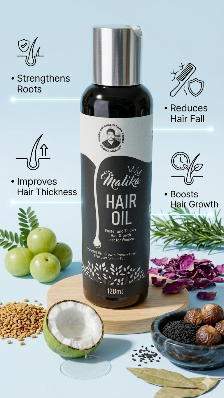 Malika hair oil
