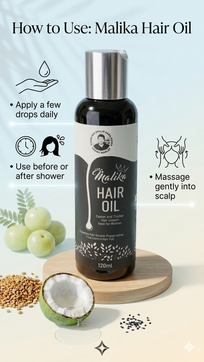 Malika hair oil
